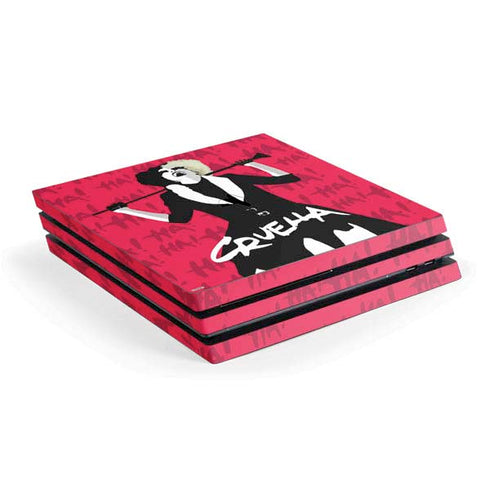 Disney Cruella (2021) Evil Laugh PlayStation PS4 Skins